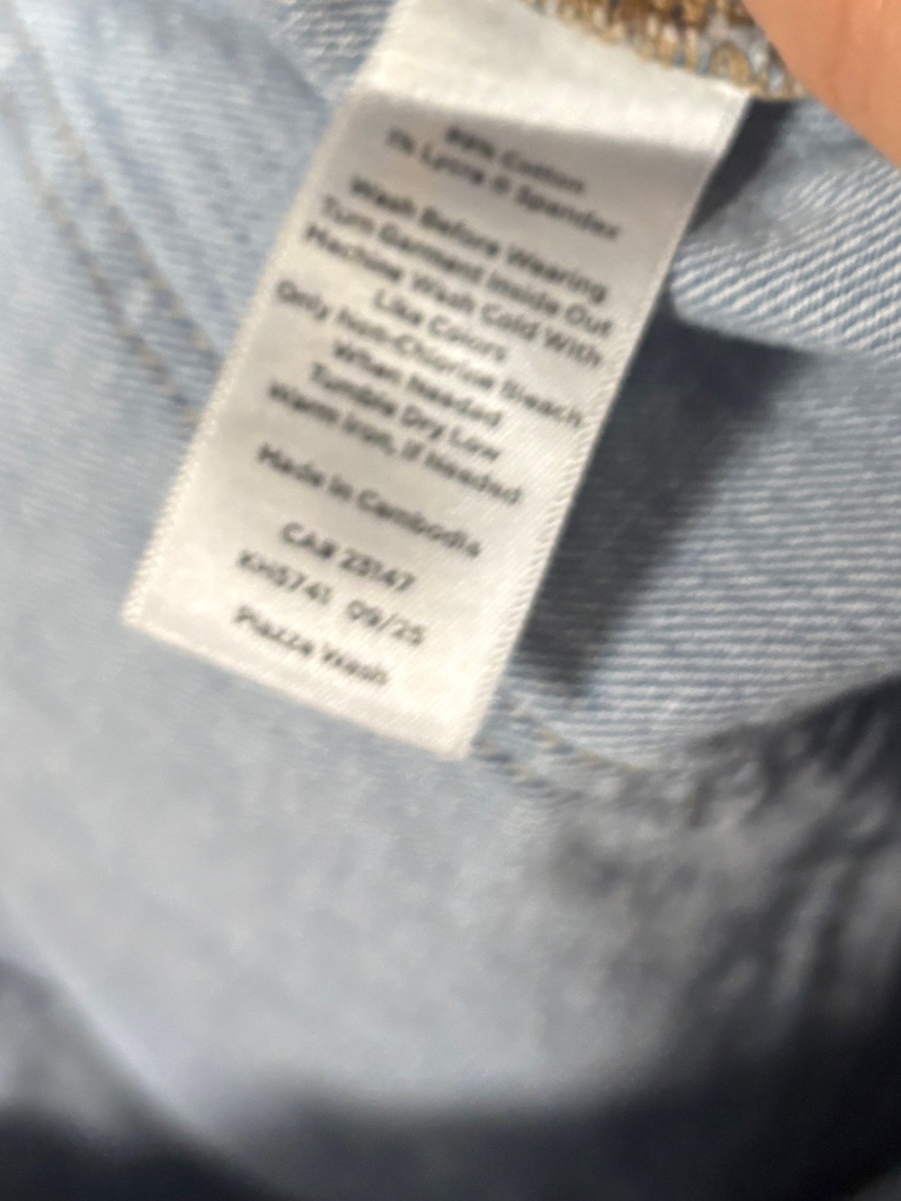 Talbots straight ankle jeans size 16W - Picture 5 of 7